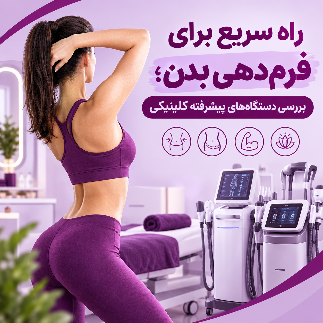 راه سریع برای فرم‌دهی بدن
