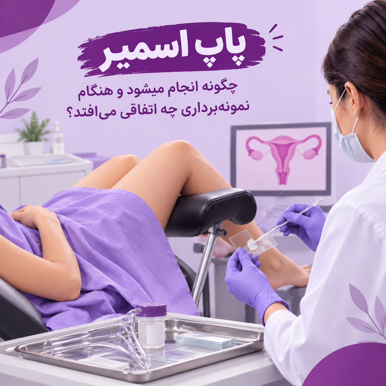 انجام تست پاپ اسمیر