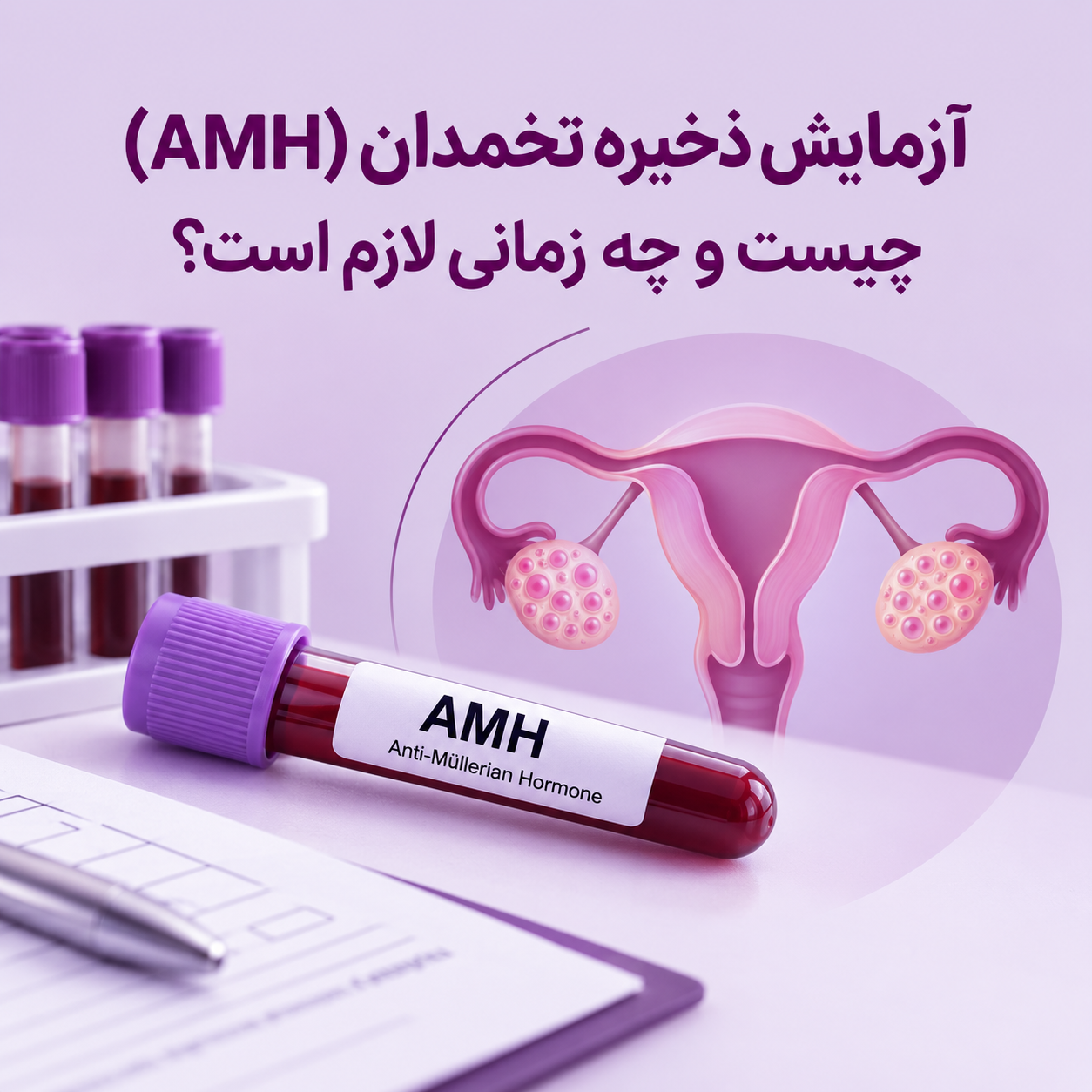 آزمایش ذخیره تخمدان